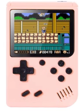 Retro Håndholdt spillmaskin med hundrevis klassiske spill.