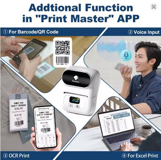 Phonemo Termisk label-printer for merking